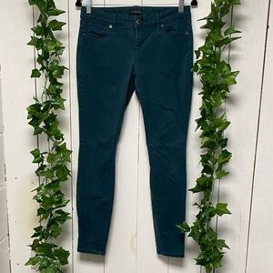 The Limited Deep Teal Skinny Pants